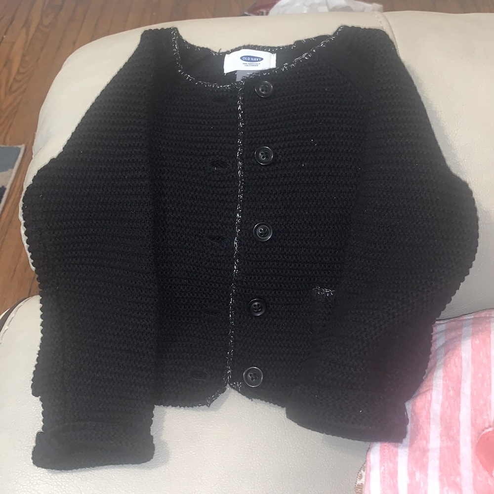 Old navy black thick yarned like size 2T